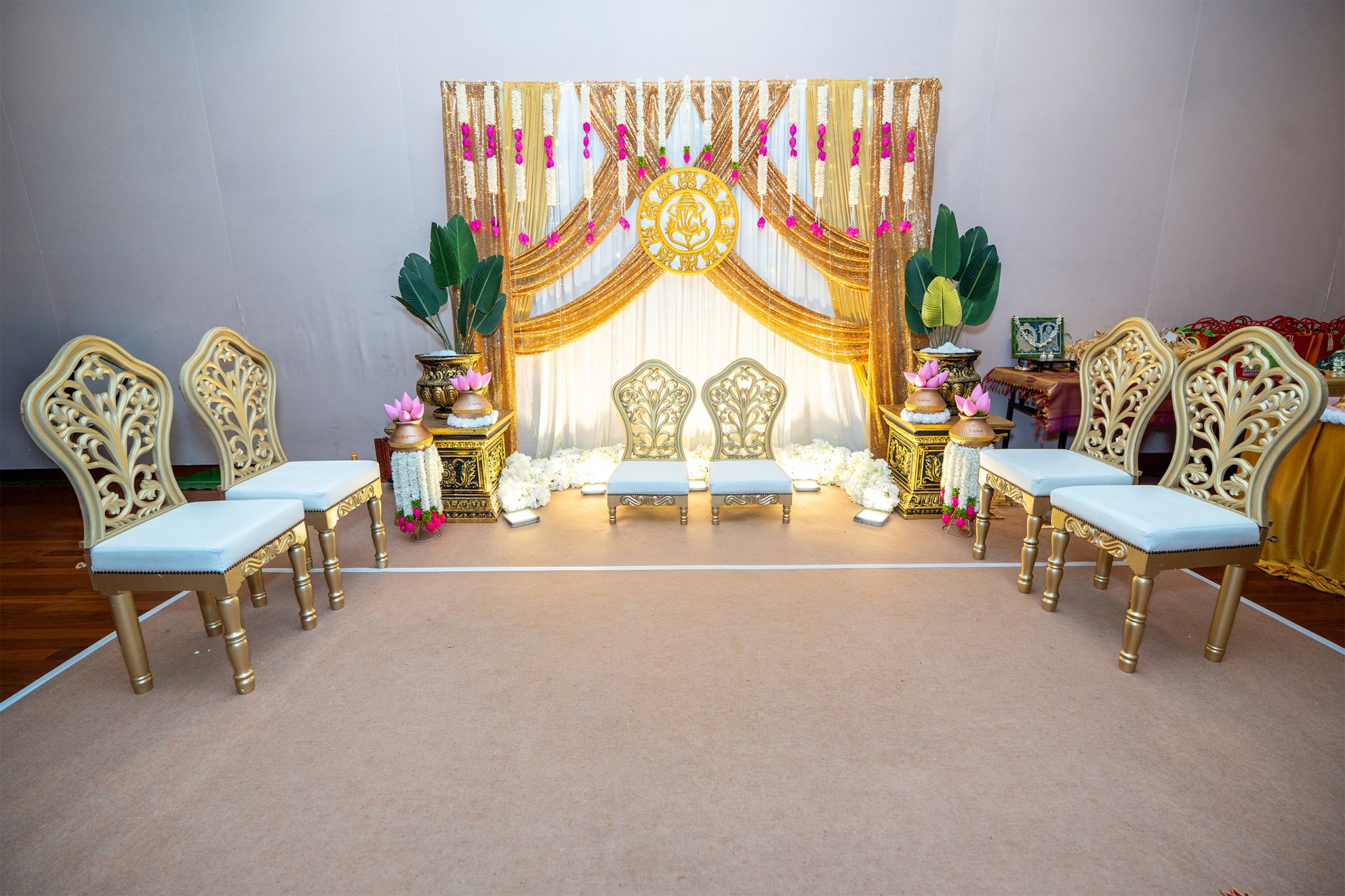 wedding _stage _decoration_temple wedding singapore