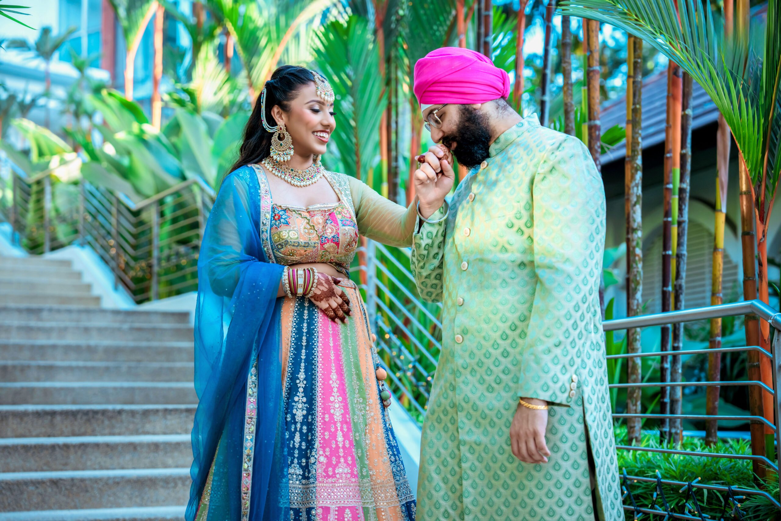 Jasprit & Bandhana wedding photoshoot