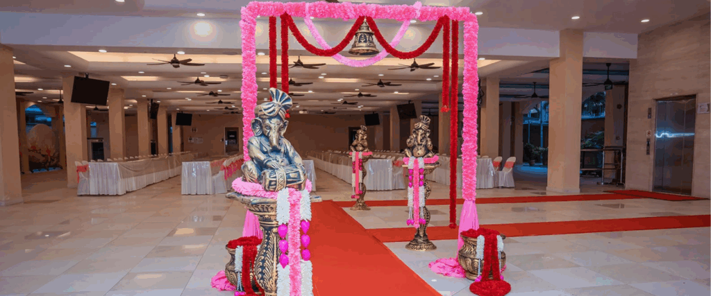 PGP Hall for Indian wedding