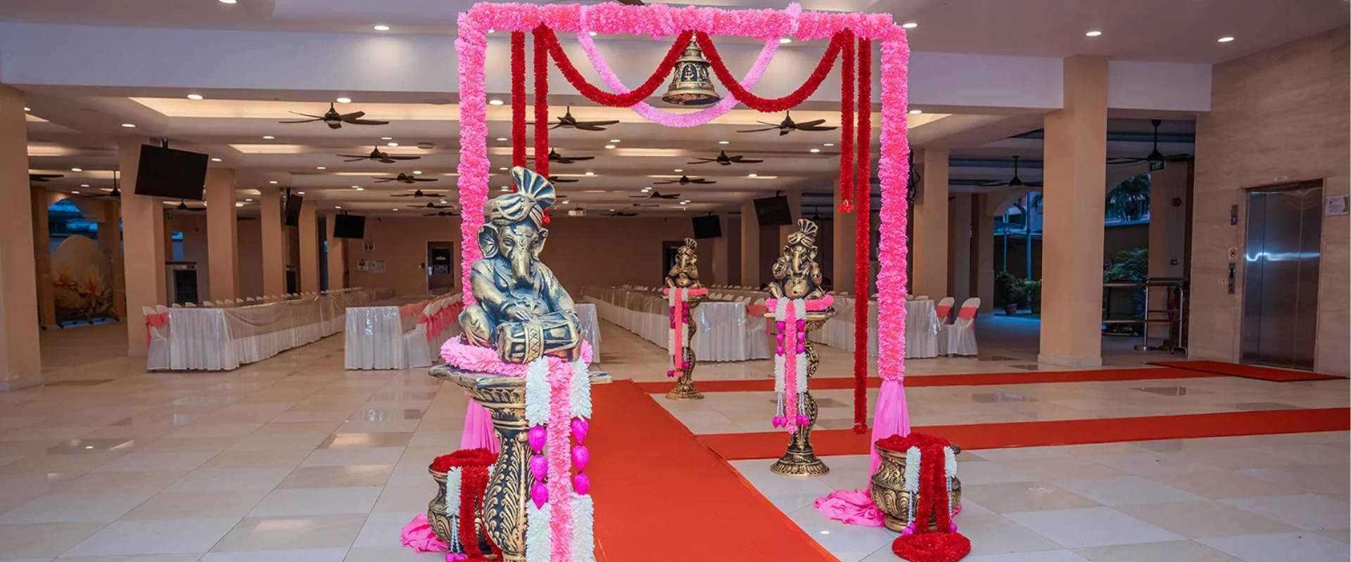 PGP Hall for Indian wedding