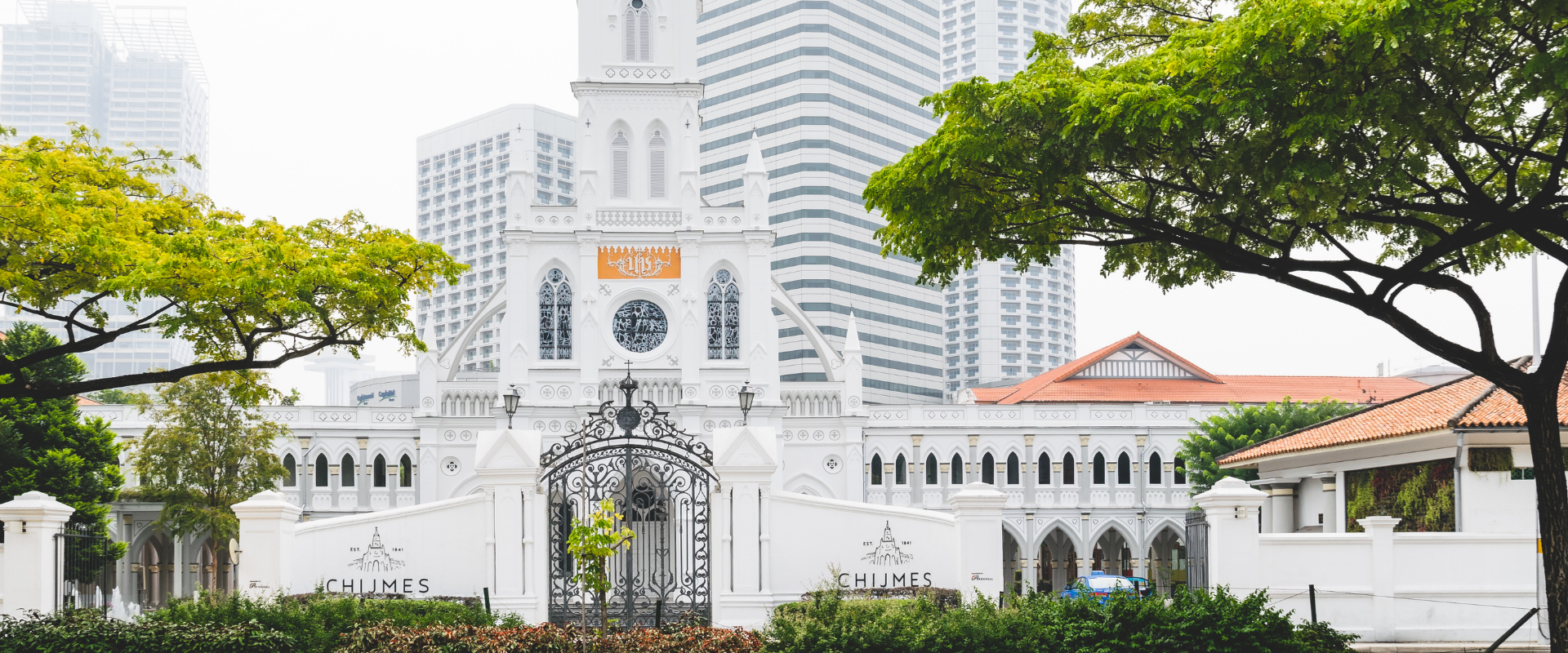 Pre-Wedding Shoot at CHIJMES, singapore