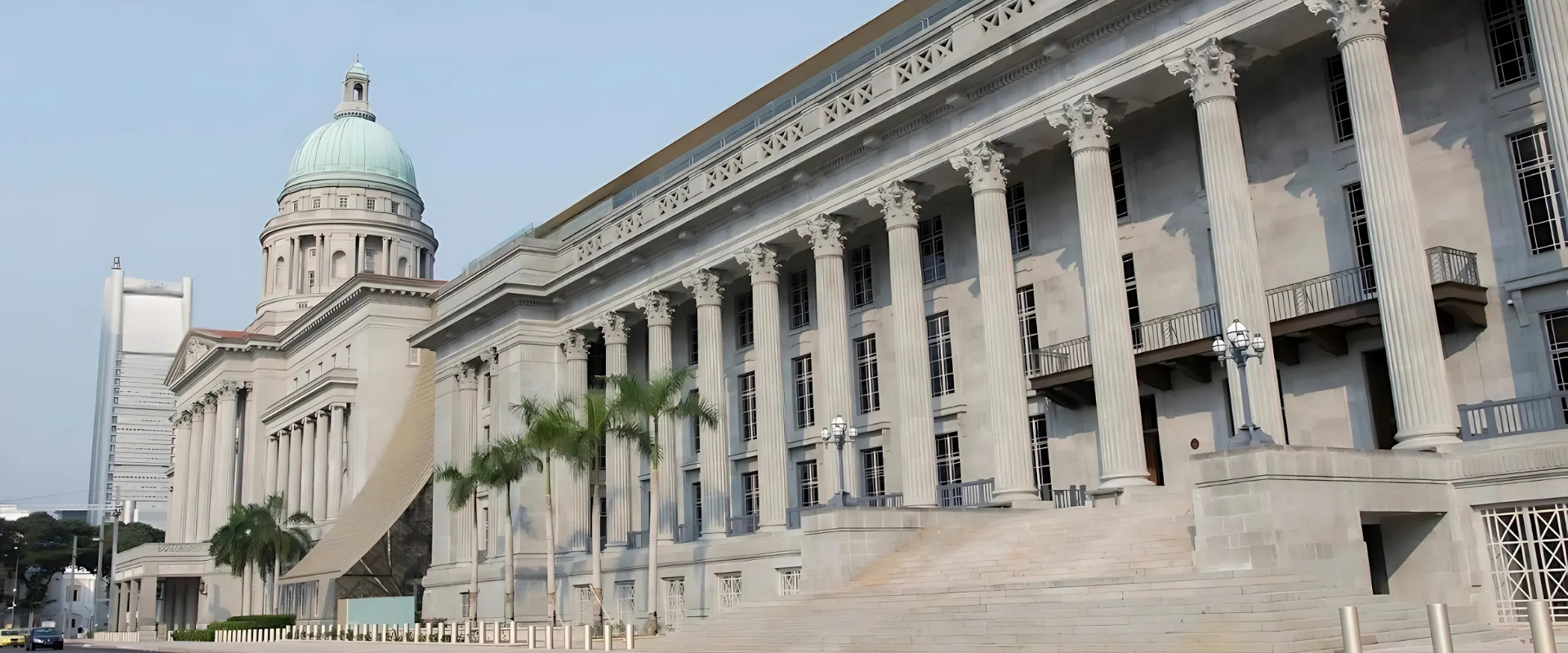 pre-wedding shoot at National Gallery Singapore