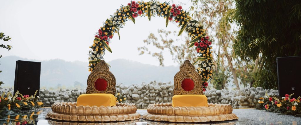 Indian wedding decorations and styling